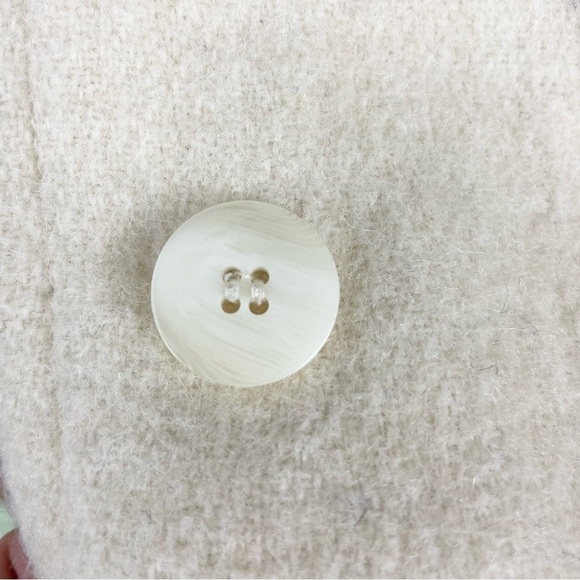 VINTAGE Wool Shacket Surrey Classics, Cream - Picture 4 of 11